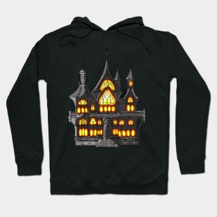 Gothic Victorian Book House Hoodie